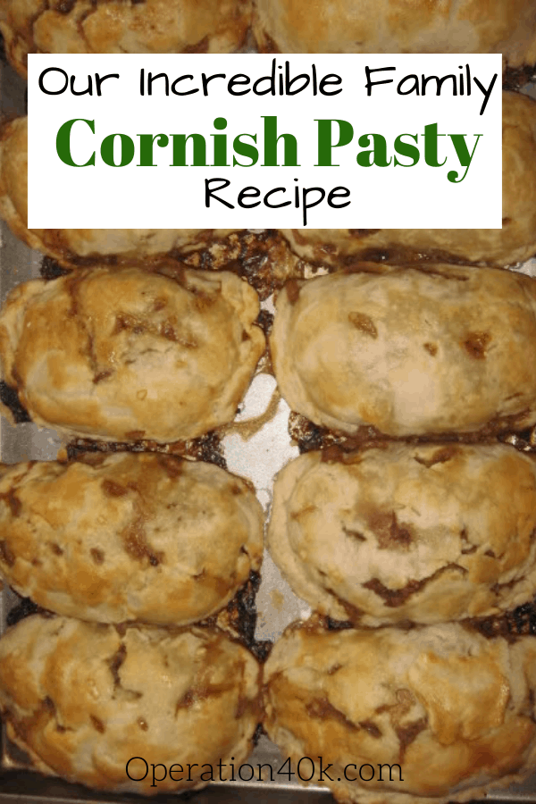 Our Incredible Family Cornish Pasty Recipe