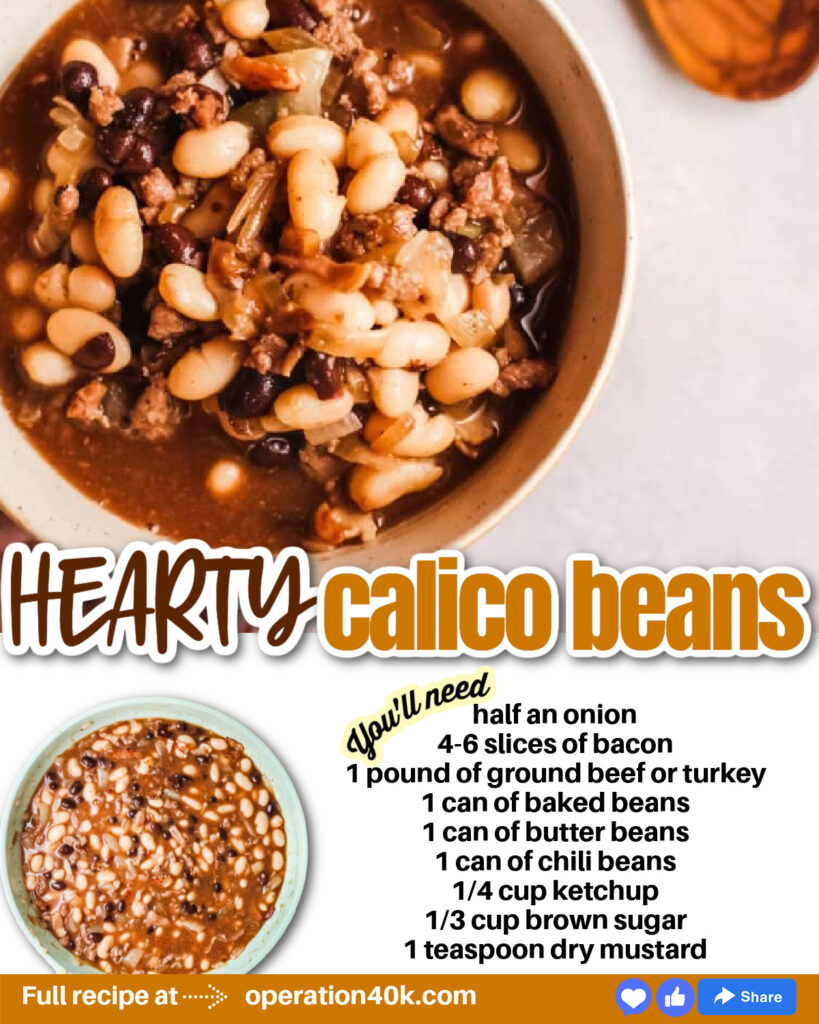 Hearty Calico Beans Recipe From Grandma