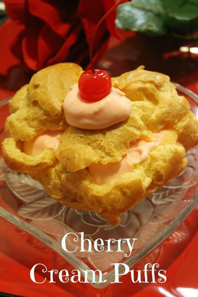 Beyond Sweet Cherry Cream Puff Valentines