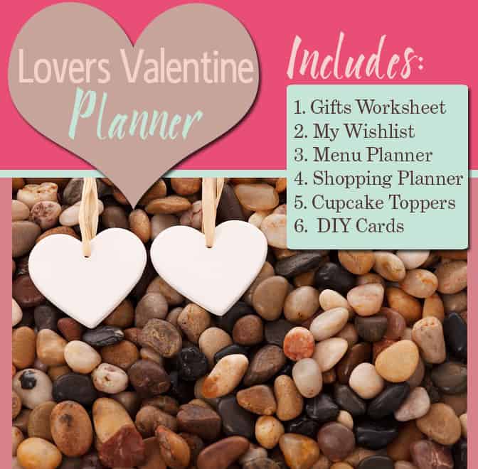FREE Printables: Lover’s Valentine’s Day Planner