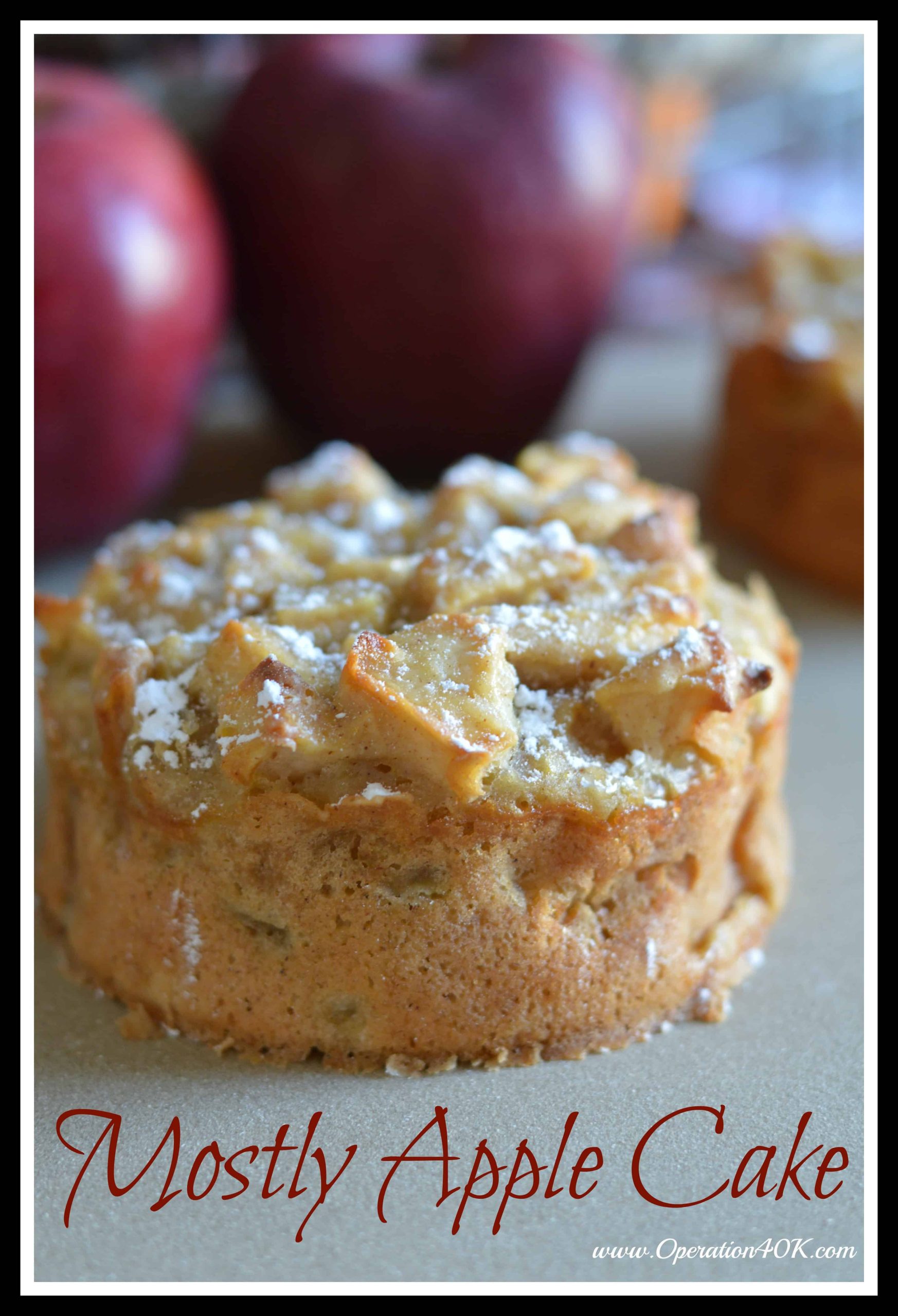 Mostly Apple Cake