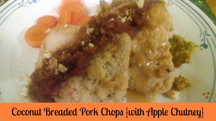 Coconut Breaded Pork Chops