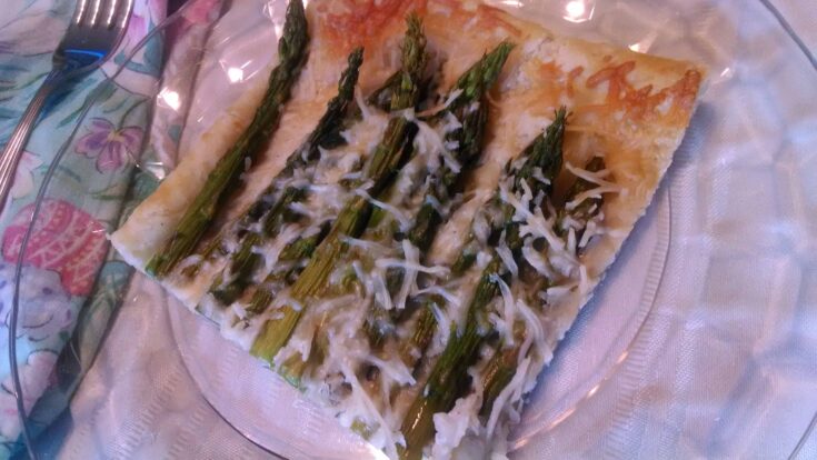 Delectable Asiago Asparagus Tart