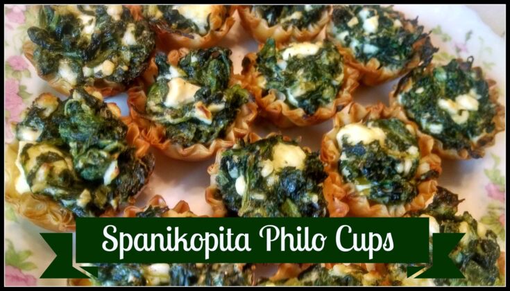 Spanikopita Philo Cups