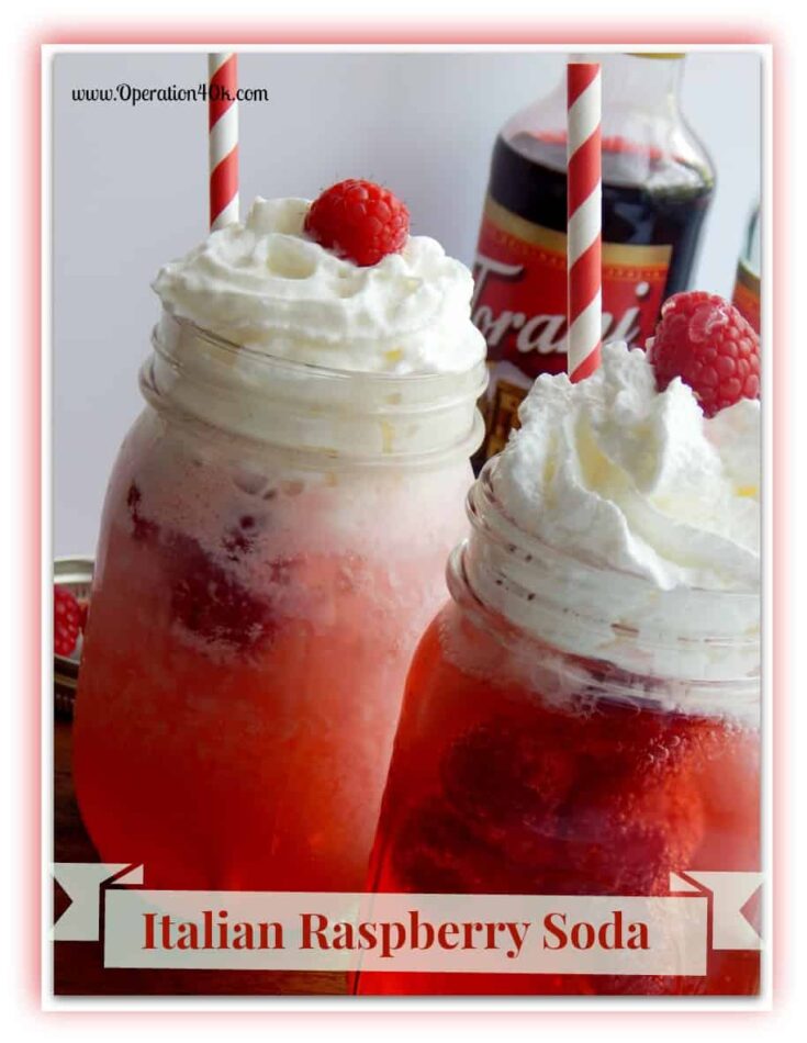 Vanilla Raspberry Italian Soda