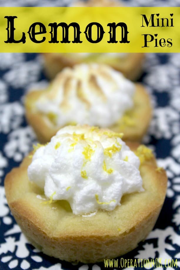 Lemon Mini Pie Recipe