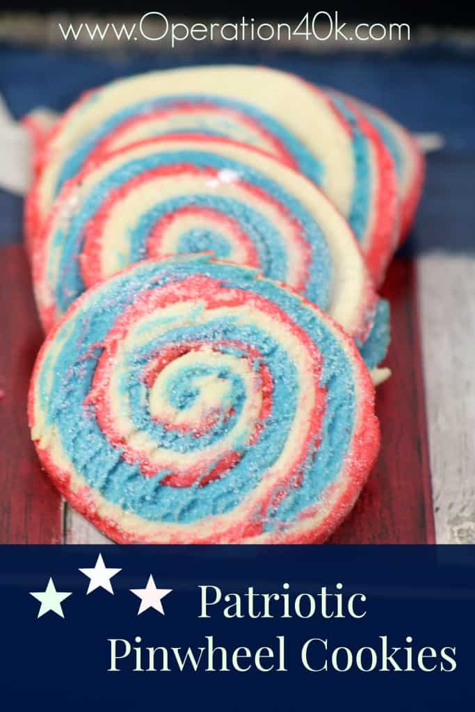 Red, White, and Blue Bliss: Old Fashioned Pinwheel Cookies with a Patriotic Twist