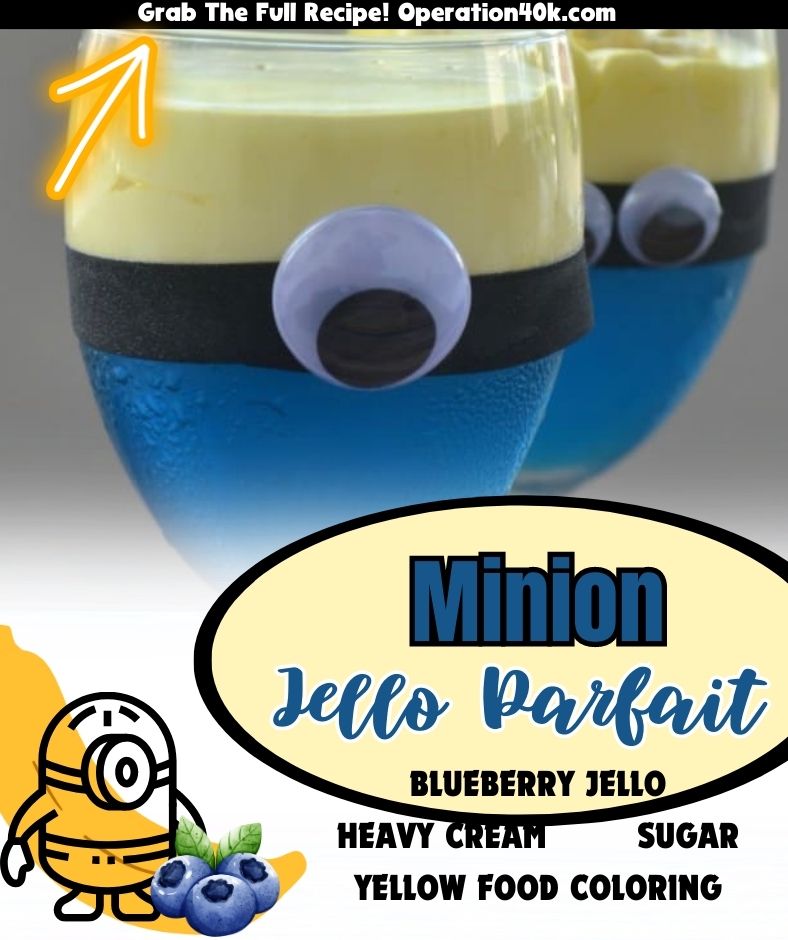 Minion Jello Parfaits: A Despicable Delight for All Ages!
