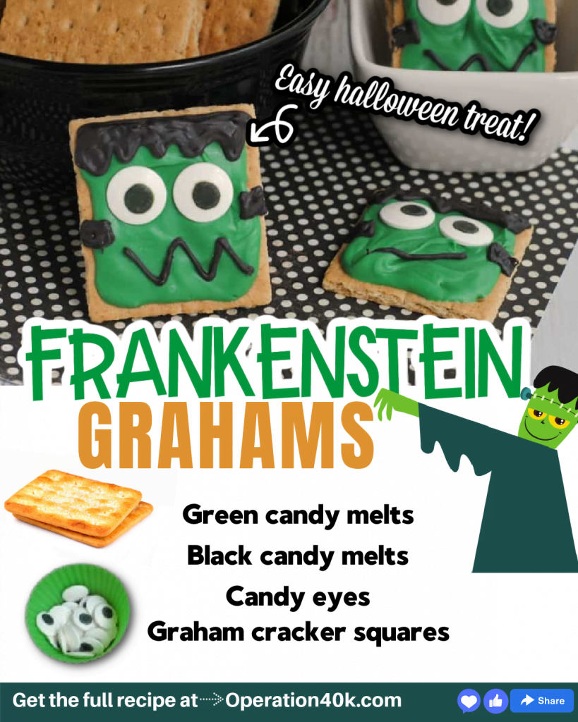 Easy-to-Make Frankenstein Treat They Will Love
