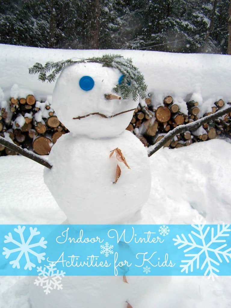 Kids Indoor Activities for Winter