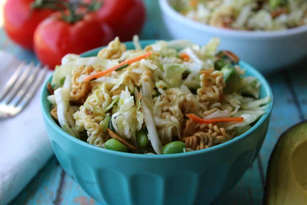 Crunchy Asian Ramen Noodle Salad Recipe
