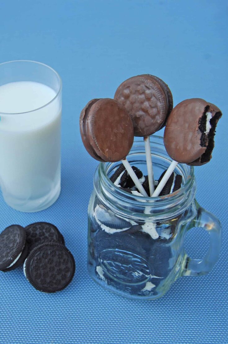 No Bake Oreo Pops