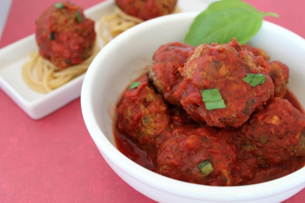 Slow Cooker Italian Meatballs – 4 Weight Watcher Smart Points!