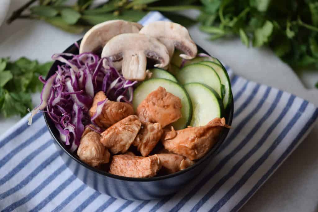 Delicious Asian Chicken Bowl Recipe – 0 Weight Watcher Smart Points!!