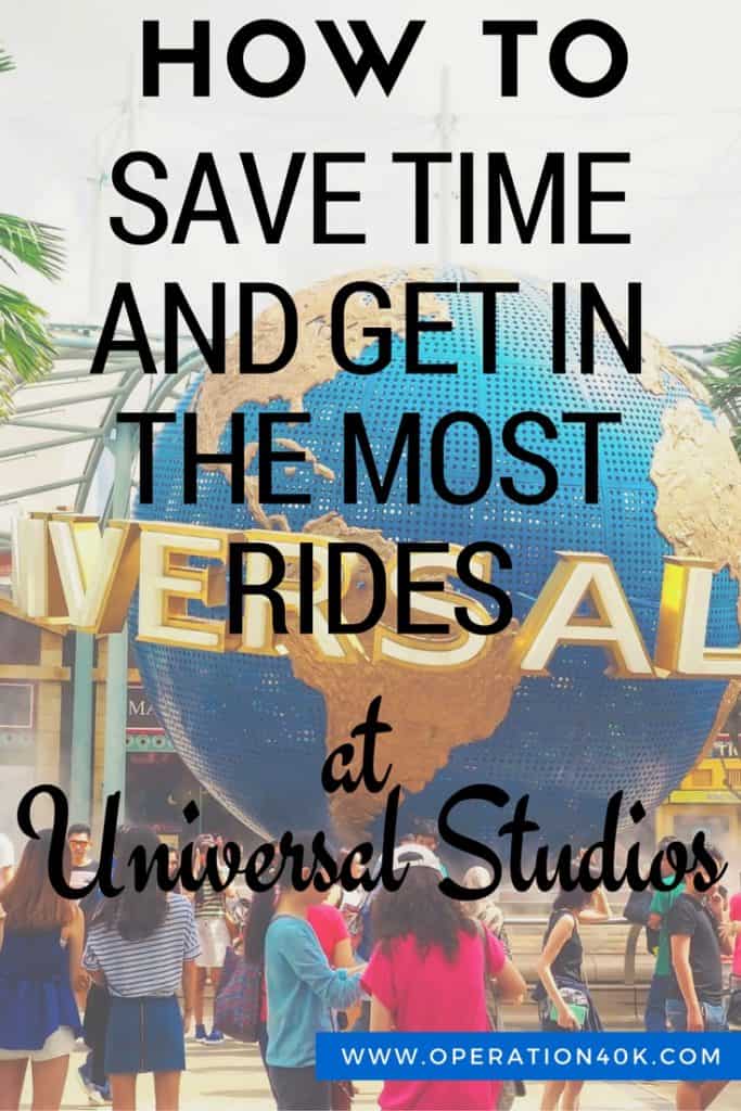How To Save Time and Get In The Most Rides at Universal Studios