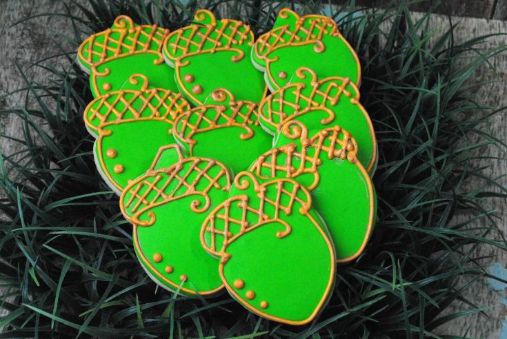 Fancy Fall Acorn Cookie Recipe