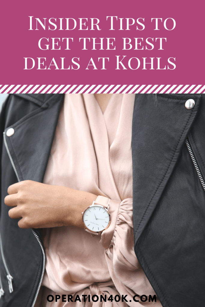 Insider Tips to get the BEST deals at Kohl’s