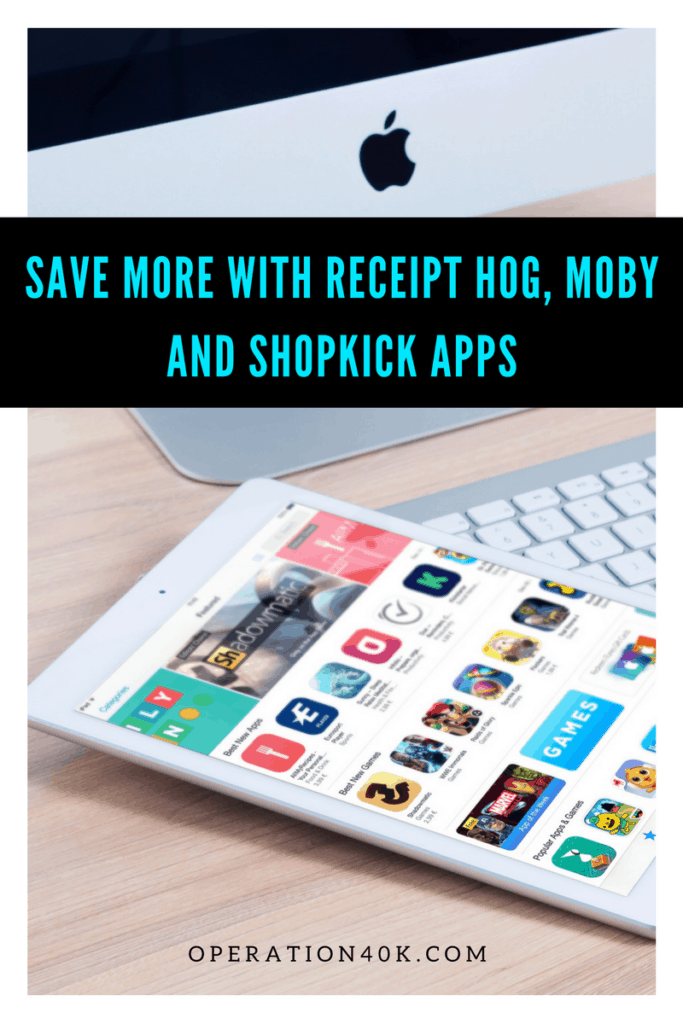 Save More with Receipt Hog, MobiSave, and Shopkick Apps