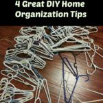 Home organization can seem daunting, but it doesn't have to be. In this blog post, we will discuss 4 great DIY home organization tips that will help you get your house under control!