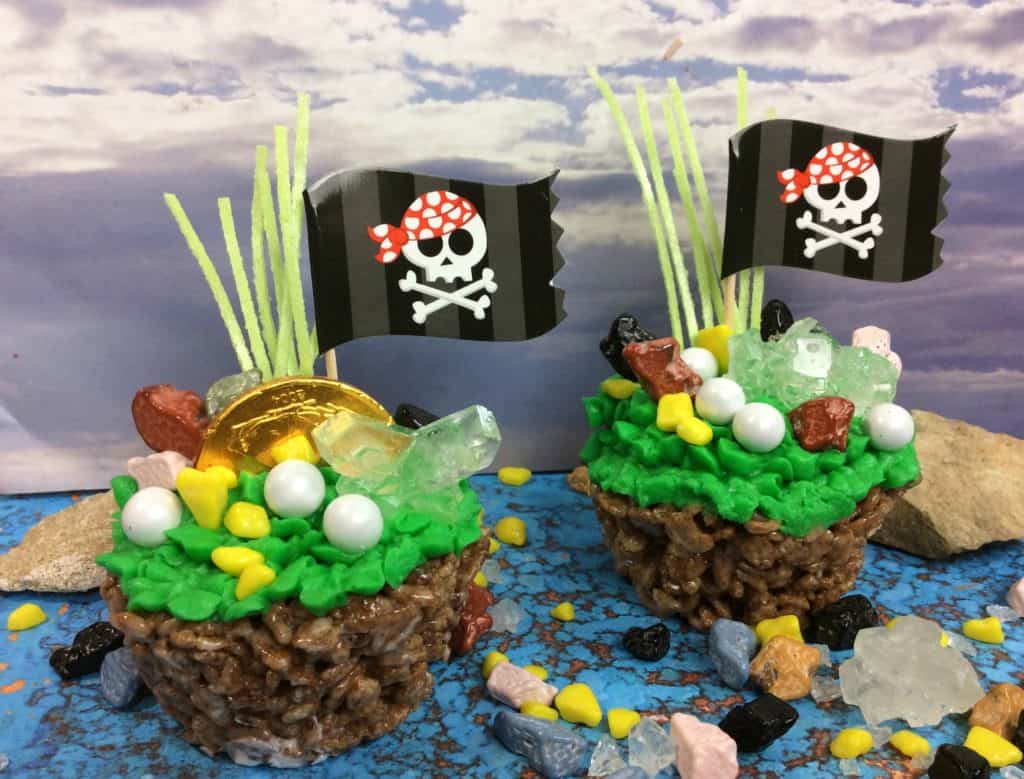 Pirate Krispie Treats for the New Movie