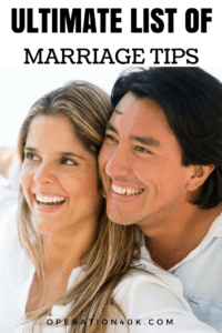 This Ultimate List of Marriage Tips is just what you need to renew and restore your marriage! Relationships are tough, but our tips make it easy to manage!