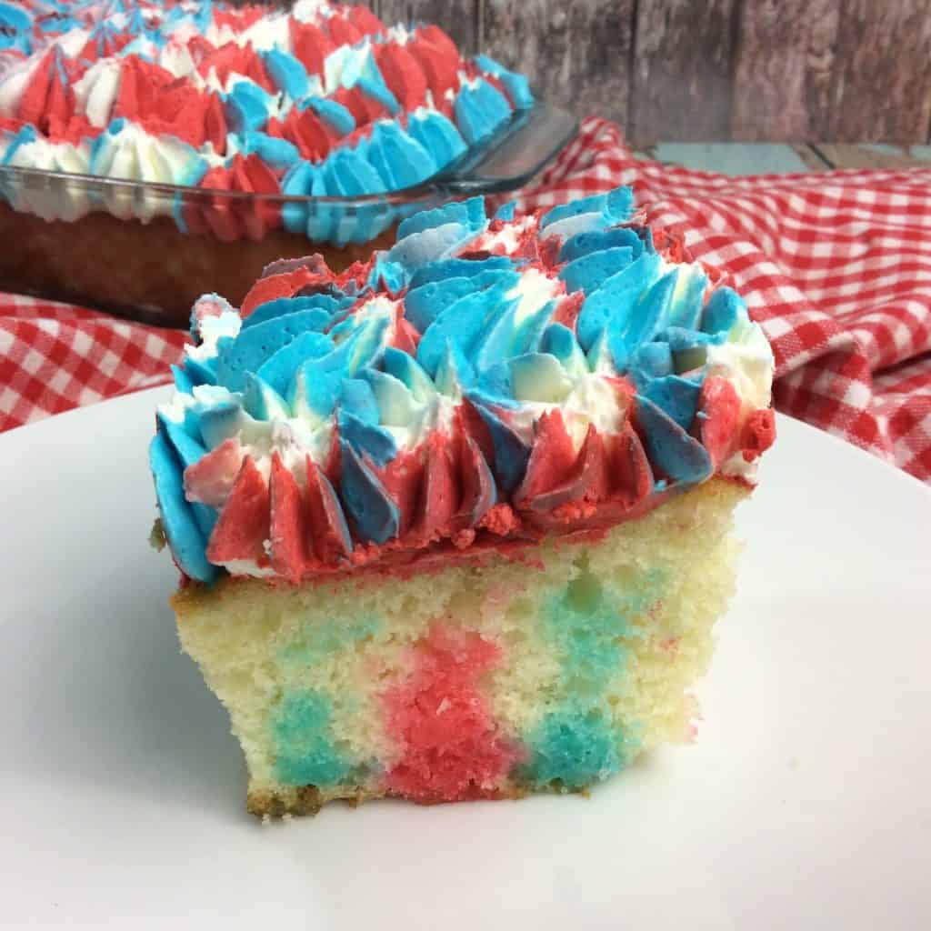 Star-Spangled Delight: How to Make a Red, White, and Blue Poke Cake