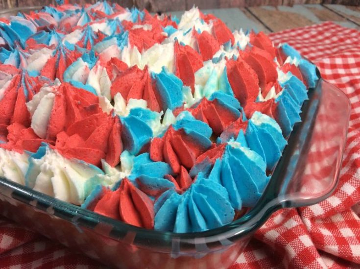 Star-Spangled Delight: How to Make a Red, White, and Blue Poke Cake
