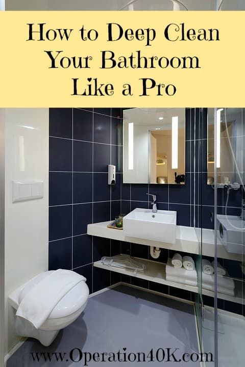 How to Deep Clean Your Bathroom Like a Pro