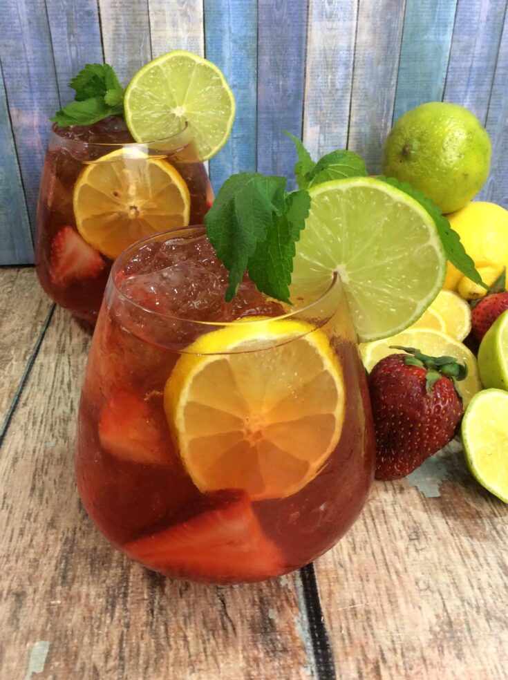 Strawberry Long Island Iced Tea