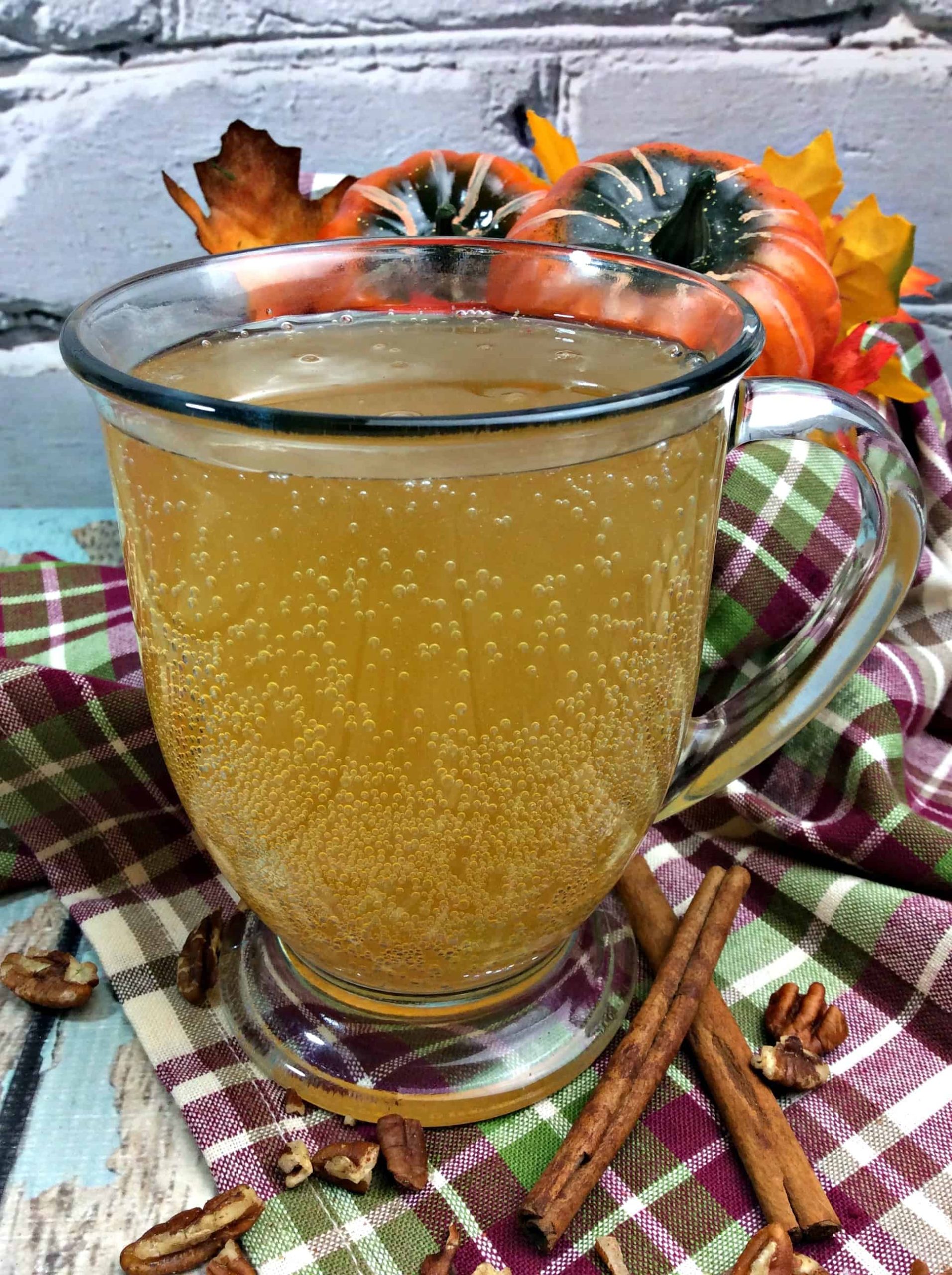 Autumn Sparkling Cider Cocktail Operation 40K