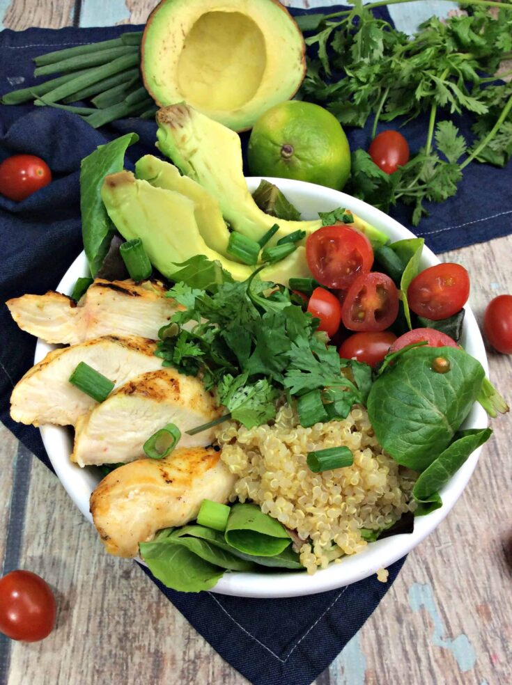 Chipolte Chicken Buddah Bowl