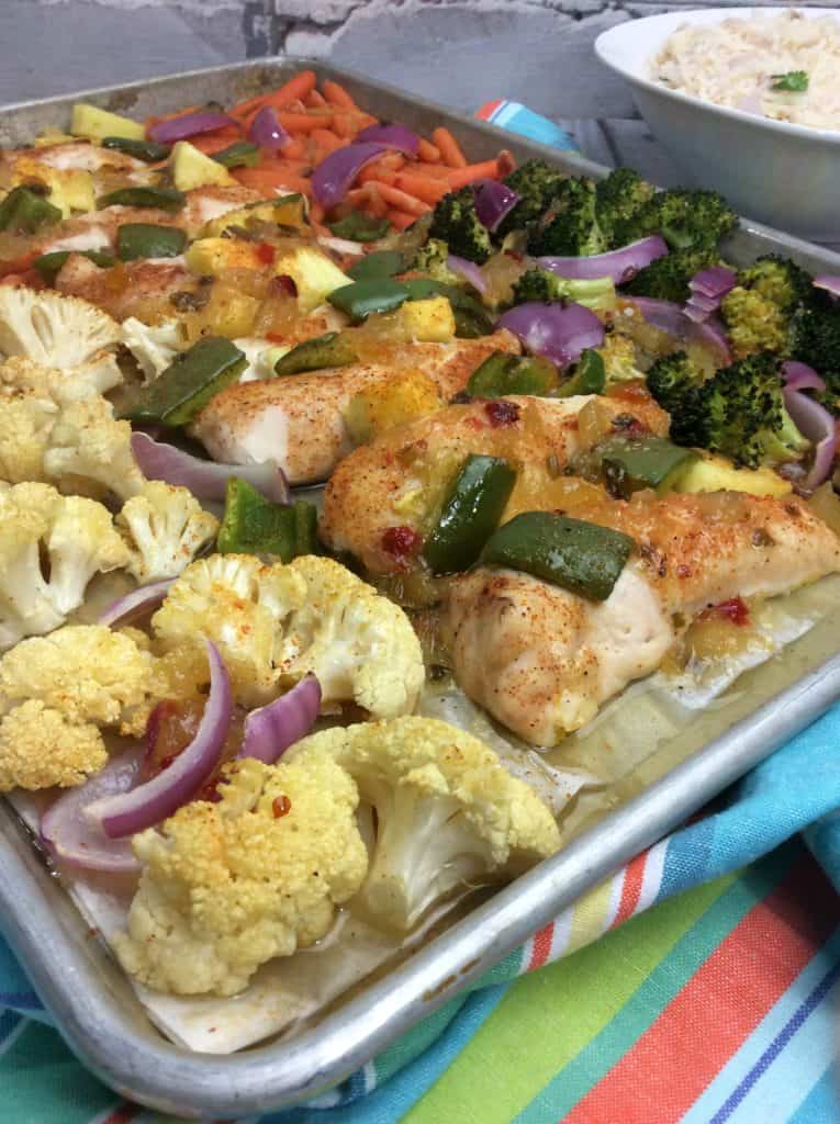 Sheet Pan Pineapple Spiced Chicken: An Easy, Flavorful Dinner