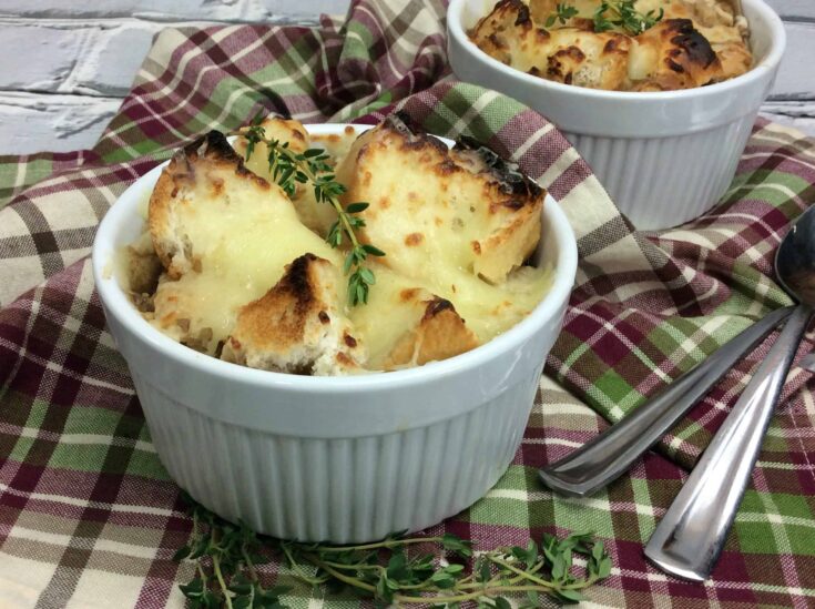 Slow Cooker Hearty Guinness French Onion Soup