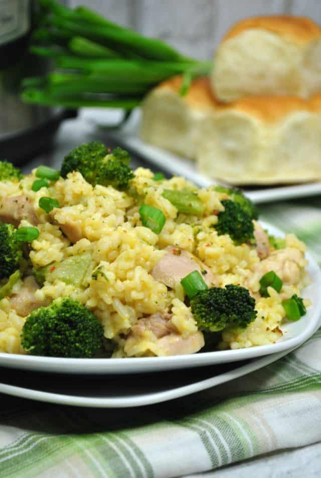 Instant Pot Chicken Broccoli and Rice Bake Recipe You Will Love