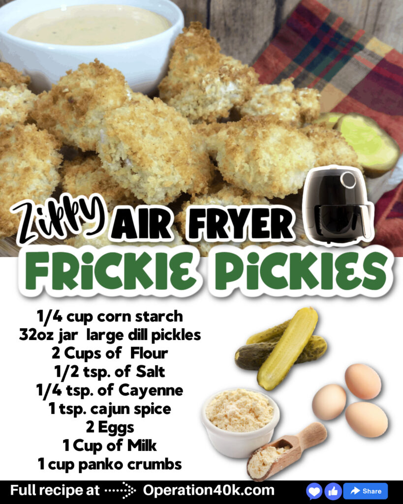 The Best Air Fryer Frickles Recipe: Fried Pickles