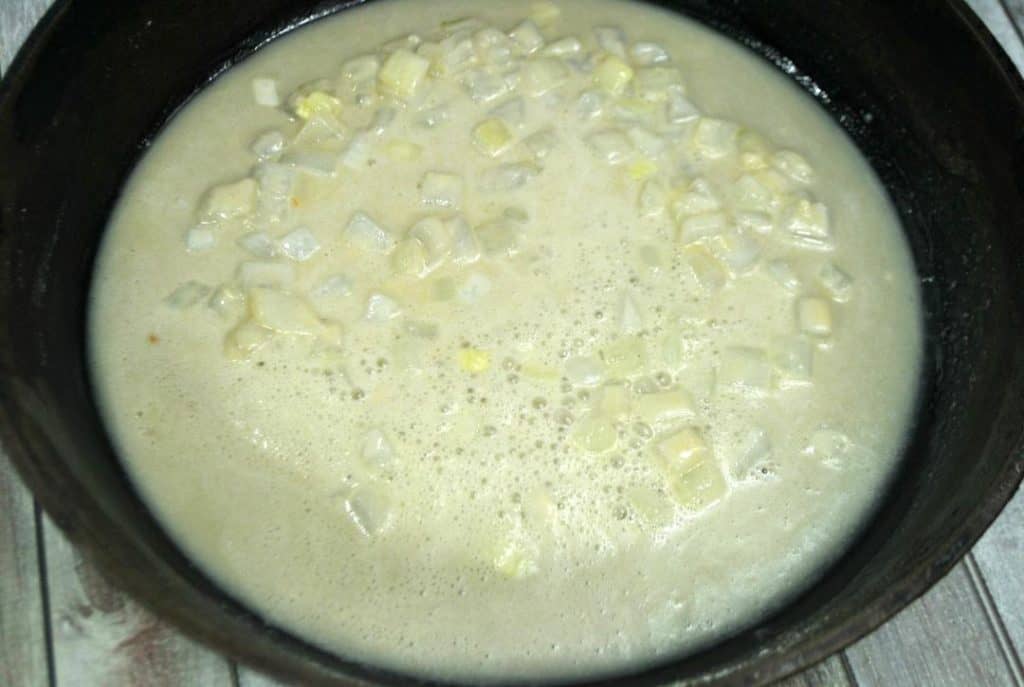 Making the roux
