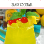 Incredible Tropical Pineapple Sandy Cocktail Recipe