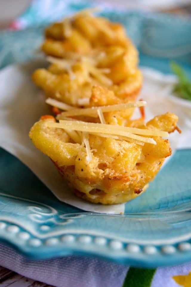 mac and cheese bite appetizers