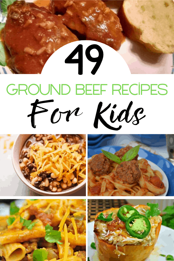 49 Ground Beef Recipes For Kids