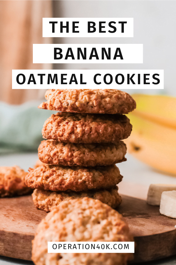 how to make banana oatmeal cookies