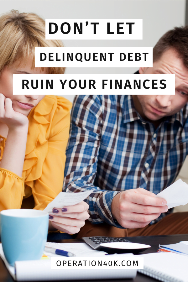Don’t Let Delinquent Debt Ruin Your Finances with free printable
