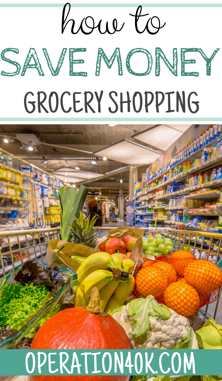How to Save Money Grocery Shopping Operation 40K