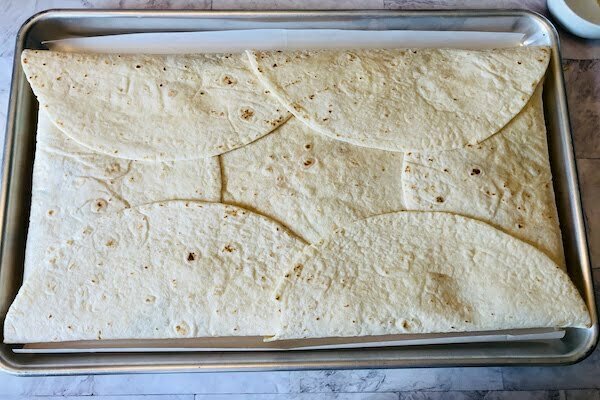 How to make sheet pan quesadillas