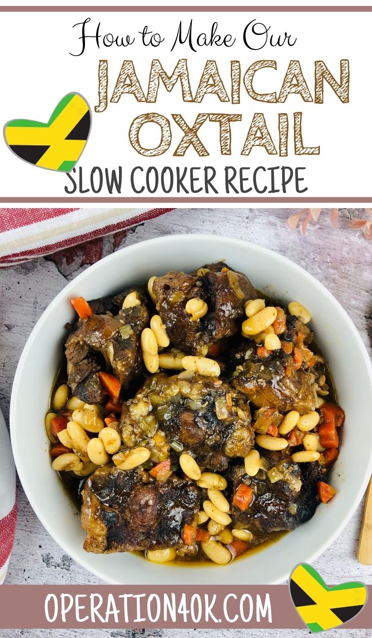 Jamaican oxtail slow cooker recipe: a delicious and easy to make dish