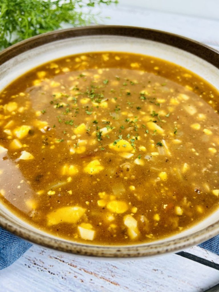 mock turtle soup recipe finished