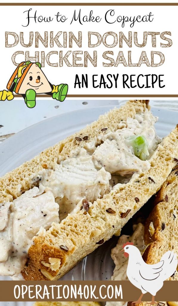 The Perfect Copycat Dunkin Donuts Chicken Salad Recipe 