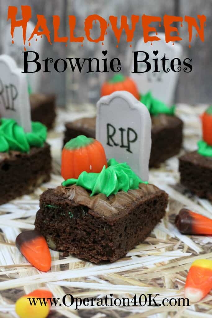 Our Easy Halloween Brownie Bites Recipe