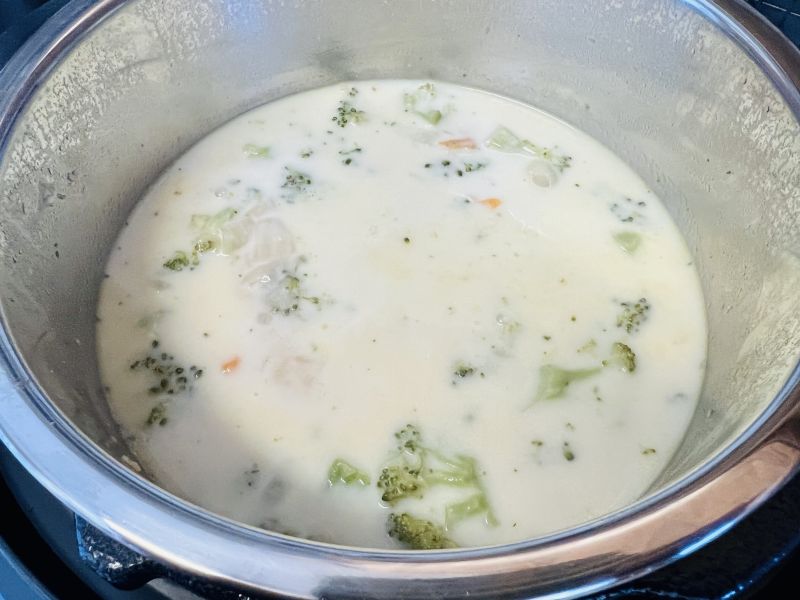  Instant Pot Broccoli Cheese Soup Instructions
