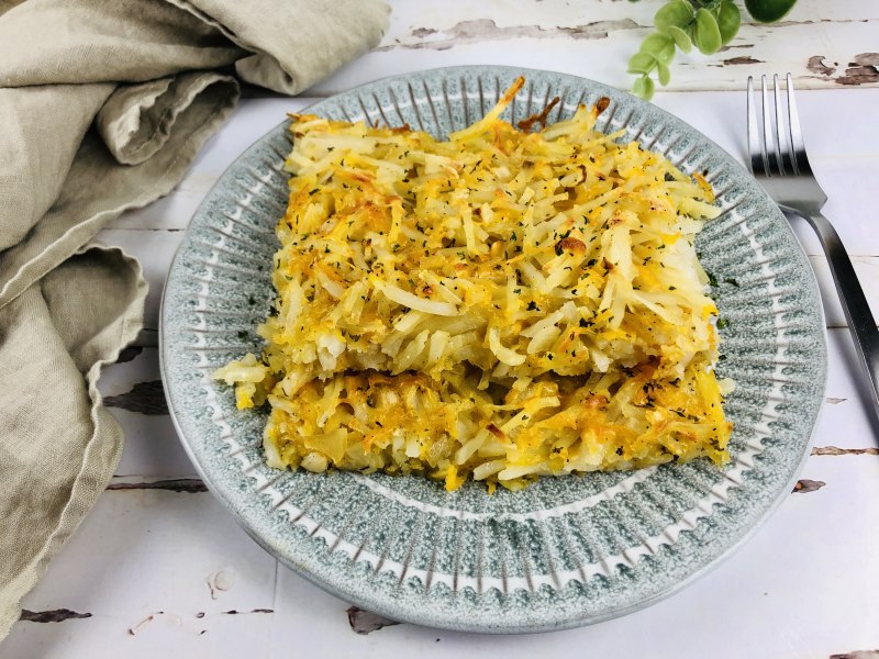 How to Make Cheesy Baked Hashbrowns
