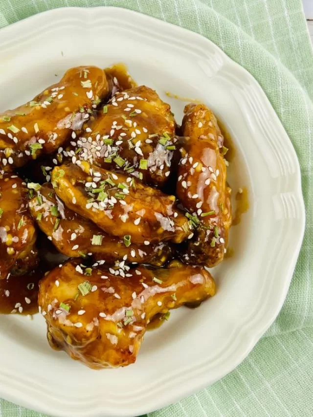 Sticky, Sweet, and Savory: Air Fryer Honey Garlic Wings Recipe